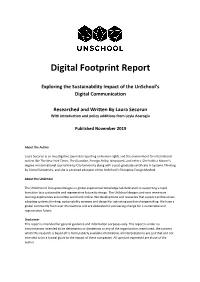 Digital Footprint Report