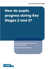 How Do Pupils Progress During Key Stages 2 and 3?