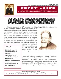 Newsletter Jun 2003