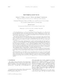 Snow Depth on Arctic Sea Ice