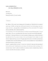 Lenition and Optimality Theory