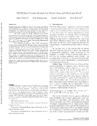 SETH-Based Lower Bounds for Subset Sum and Bicriteria Path∗