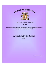 Annual Activity Report 2011