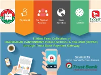 Tuition Fees Collection of Through Trust Bank Payment Gateway