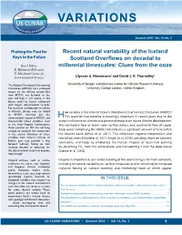 VARIATIONSUS CLIVAR VARIATIONS CUS CLIVAR Lim Ity a Bil Te V Cta Ariability & Predi