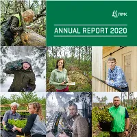 Annual Report 2020 Rmk Annual Report 2020 Table of Contents
