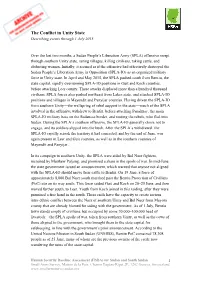 The Conflict in Unity State Describing Events Through 1 July 2015