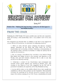 Wrekin U3A Review Spring 2017