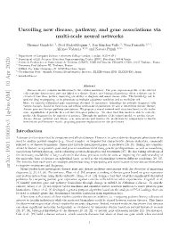 Unveiling New Disease, Pathway, and Gene Associations Via Multi-Scale Neural Networks