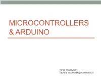 Electronics & Microcontrollers