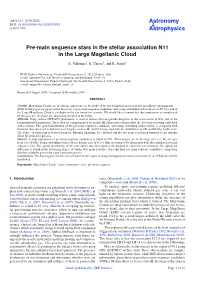 Pre-Main Sequence Stars in the Stellar Association N11 in the Large Magellanic Cloud