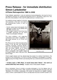 Snap Galleries Press Release.Pdf