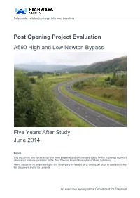 A590 High and Low Newton Bypass Report
