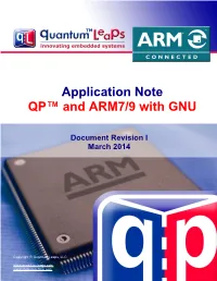 AN QP and ARM7/9 With
