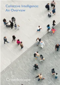 Collective Intelligence: an Overview
