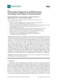 Technological Application of Maltodextrins According to the Degree of Polymerization