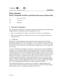 Water Quality 1 Executive Summary