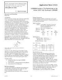 Application Note 01510