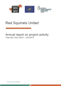 Annual Report on Project Activity Year Two: Nov 2016 – Oct 2017