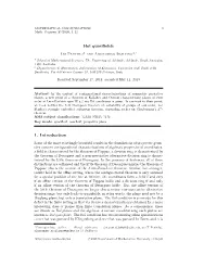 Bol Quasifields 1. Introduction