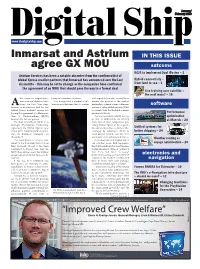 Inmarsat and Astrium Agree GX