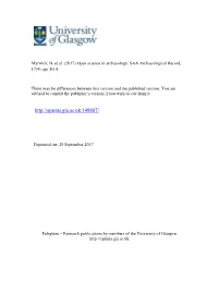 Open Science in Archaeology