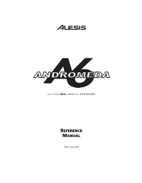 Reference Manual