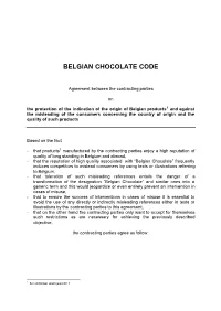 Belgian Chocolate Code