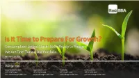 Is It Time to Prepare for Growth? Consumption-Linked Stocks Seem Ready to Prosper