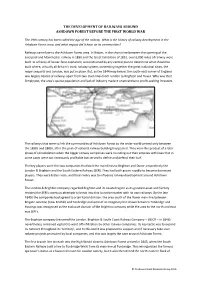 The Development of Railways Around Ashdown Forest Before the First World War
