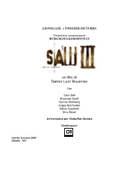 Un Film Di Darren Lynn Bousman