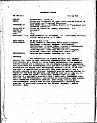 Spite of These and Other Limitations. .Benef It-Cost Analysis , .Interjects4 Systematic Analysis Inte; Previously Judgmental .Area