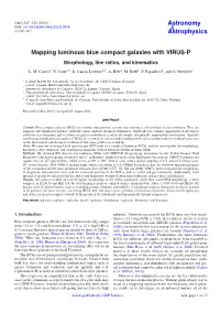 Mapping Luminous Blue Compact Galaxies with VIRUS-P Morphology, Line Ratios, and Kinematics