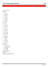 UIS - Unrock Import Service 2005