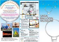 W E Lcom E to Saga Balloon M Useum !