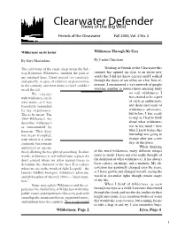 Clearwater Defender Is a Publication Of: Error