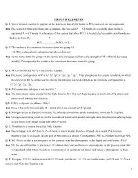Group 13 Elements