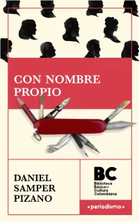 Con Nombre Propio
