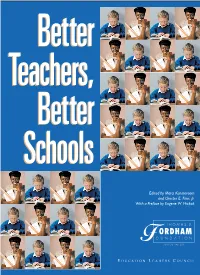 Edited by Marci Kanstoroom and Chester E. Finn, Jr. with a Preface by Eugene W