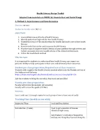 Faculty Pre-Class Preparation: Faculty Will Review the Module (20 Minutes) Faculty Will Review This Guide (10 Min) Materials