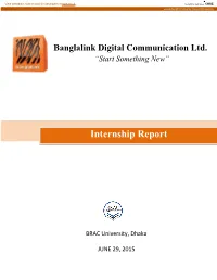 Internship Report