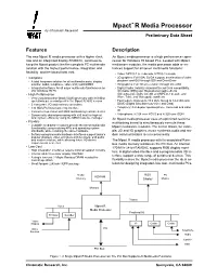 Mpact R Media Processor