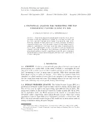 Stochastic Modeling and Applications Vol. 24 No. 2 (July-December, 2020)