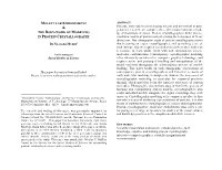 Molecular Embodiments the Body-Work of Modeling In