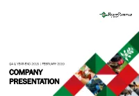 190211 BYGGP Company Presentation FINAL