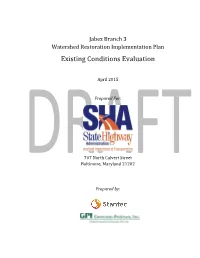 Existing Conditions Evaluation