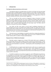 (Pacs) Are Advisory Commit