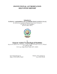 Self Study Report
