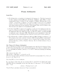 Peano Arithmetic