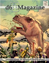 Issue 1 D6 Magazine Issue 1